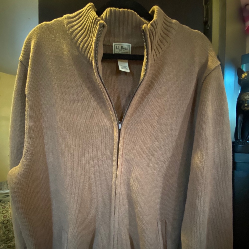 LL Bean Knit Half Zip Sweater